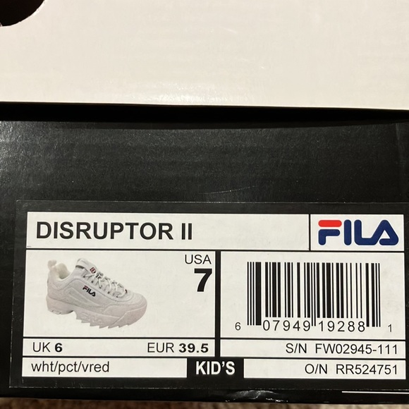 FILA
DISRUPTOR II - YOUTH - Picture 13 of 13